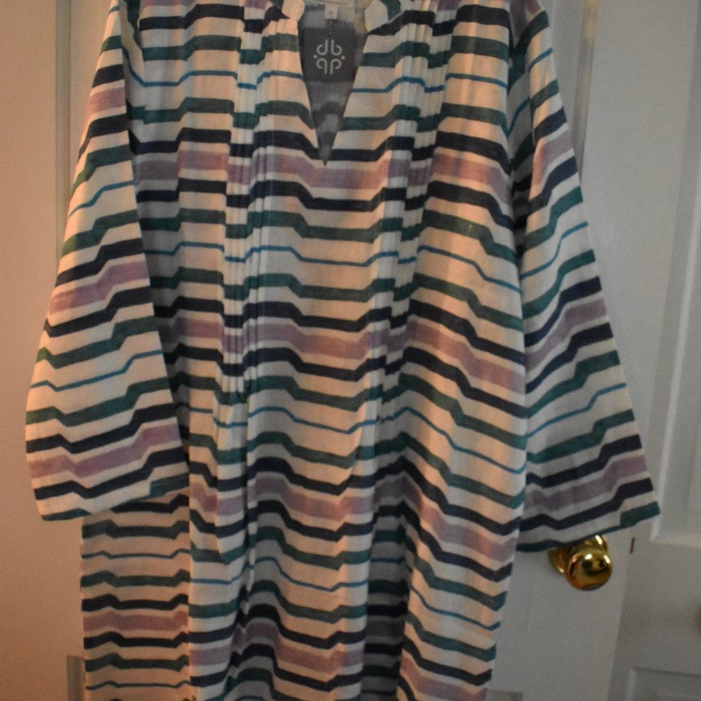Pomegranate Linen Pintuck Dress – Medium – NWT - $187
